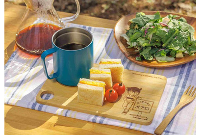 安室透お手製サンドイッチを食べてる気分♪「名探偵コナン」“喫茶ポアロ”カッティングボードが付録に　「BE-PAL5月号」 画像