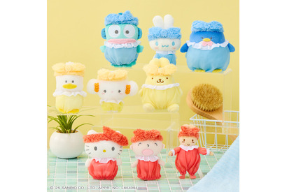 クロミやタキシードサムたちがバスタイム♪ サンリオキャラクターズが勢揃い！ ナムコに限定プライズが登場 画像