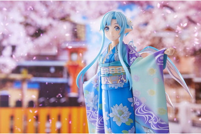 京都×SAO 悠久の歴史とSAOの世界がリンクスタート！美しい“京友禅”をまとった特別なアスナのフィギュアが登場―― 画像