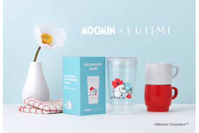 「ムーミン」のシェイカーが登場♪ お花畑のムーミン＆リトルミイがキュート 画像