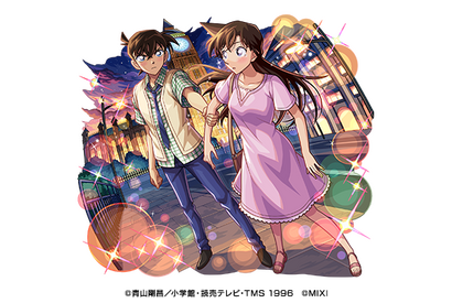 「名探偵コナン」新一＆蘭や長野県警、バーボン＆ベルモットも！モンストコラボ第2弾 画像