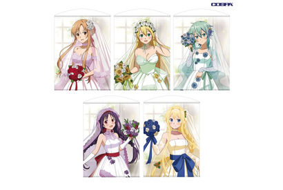 「SAO」アスナ、ユウキらがウェディングドレス姿でお出迎え♪ 全国5か所でPOP UP SHOP開催 画像