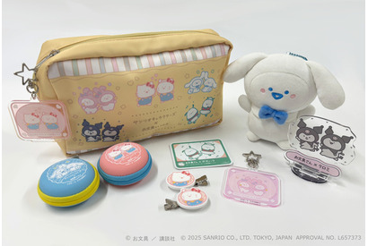 「お文具といっしょ×サンリオキャラクターズ」ほんわか癒やし効果抜群◎ コラボグッズ盛りだくさんのPOP UP SHOP開催 画像