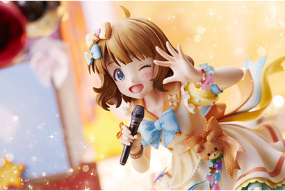 「会場の、お兄ちゃん、お姉ちゃん達ー！ 一緒に歌ってくれて、ありがとー!!」『アイドルマスター ミリオンライブ！』「周防桃子」を1/7スケールでフィギュア化 画像