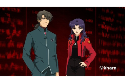 「エヴァ」ミサト（CV.三石琴乃）＆加持（CV.山寺宏一）、元恋人の雰囲気が甘くて大人だぁ…♪ 録りおろしボイス必聴の「サクセス」コラボCM 画像