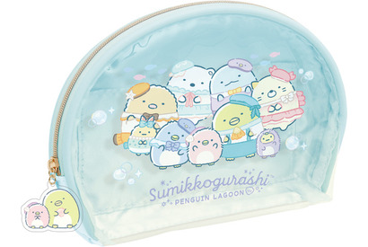 「すみっコぐらし」ピンク色のぺんぎん（ヒナ）新登場♪ 爽やか～な“ぺんぎんラグーン”テーマのアイテムが続々 画像