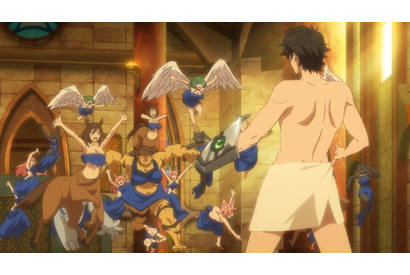 夏アニメ「盾の勇者 第4期」尚文はもてなしで“ハーレム”に!? 第2話先行カット 画像