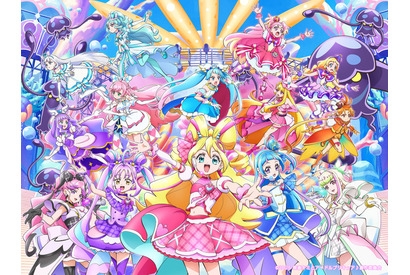 「映画キミプリ」アイドル嫌いの少女・テラと見つめあう謎の女性？ 新スチール公開 「ひろプリ」＆「わんぷり」も集結 画像