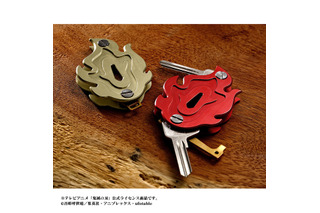 鬼滅の刃　日輪刀の鍔（鐔）　キーケース　KeyItem　煉獄杏寿郎　紅色 煉獄さんの「鍔」がキーケースに！ 「鬼滅の刃 KeyItem 煉獄杏