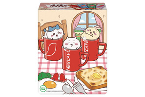 「ちいかわ」でほっと一息♪「ネスカフェ」コラボパケ商品が限定登場！ 壁紙やグッズ当たる企画も 画像