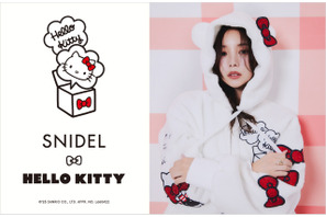 ハローキティ×SNIDEL（スナイデル）がコラボ♪ “リボン”をテーマにしたニットやパーカー、バッグが登場 画像