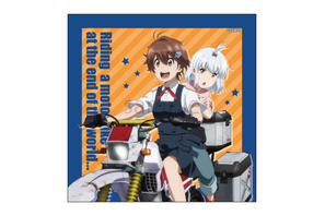 秋アニメ「終末ツーリング」ヨーコ＆アイリと旅に出よう♪ SNS風アクキー＆デカアクスタなどグッズ登場！ 画像