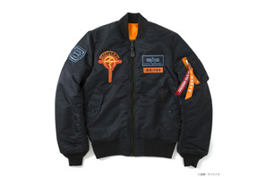 「ガンダム 閃光のハサウェイ キルケーの魔女」STRICT-G×ALPHAコラボのMA-1登場！ハサウェイのアクスタ付き 画像