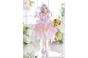 スラリ美脚とたわわな胸元を純白ドレスが包む…♪「ロシデレ」アーリャ、1/7スケールでフィギュア化 画像