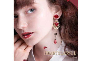 「ディズニー ツイステ」ダークな雰囲気と華やかな美しさが融合！「MAYLA」イヤオブジェのコレクション登場 画像