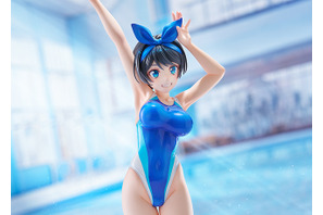 無邪気な笑顔としなやかなボディラインに釘付け♪「かのかり」更科瑠夏が競泳水着姿でフィギュア化！トレードマークのリボンも◎ 画像