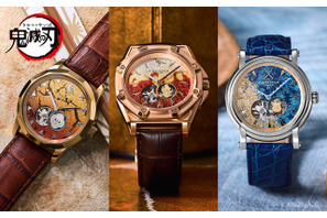 「鬼滅の刃」我妻善逸、煉獄杏寿郎、嘴平伊之助の日輪刀がカッコいい！ 腕時計・GARRACKの完売モデルが再販決定！ 画像