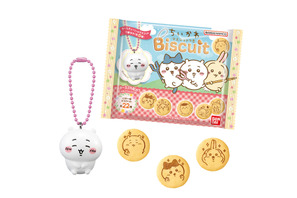 「ちいかわ」ハチワレ、うさぎがピース＆ニッコニコ♪ どの子が出るかお楽しみの“マスコットつきビスケット”登場 画像