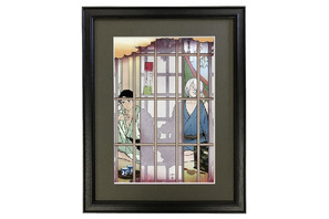 「ゲ謎」完売した“鬼太郎の父と水木”の浮世絵が再販！こっそり一献交わす…粋な構図に注目 画像