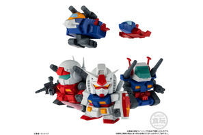 「ガンダム」ガンキャノンやガンタンクの可動＆換装ギミック搭載ミニキットがセット！“V作戦ビスケット”登場 画像