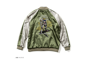 「ガンダム 鉄血のオルフェンズ」ガンダム・バルバトスを大胆に刺繍デザイン！リバーシブル仕様のスカジャン登場 画像