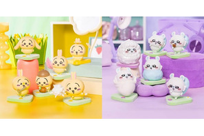 【受注予約】「ちいかわ」うさぎ＆モモンガがいっぱい！“垂れ耳”や“ぶりっこ”など再現♪　フィギュアが登場 画像