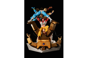 あーーっと夢のドッキングだーーーっ!!「キン肉マン」“マッスルドッキング”の決定版!! 32万円超えの臨場感抜群なフィギュア登場 画像