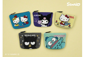 ふんわり質感の虜に♪ ハローキティ・マイメロディ・クロミ…サンリオキャラクターズ“新作さがらポーチ”が登場 画像
