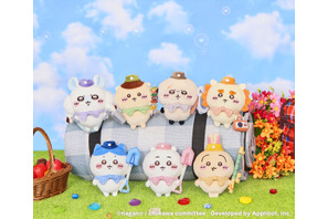 「ちいかわ」ハチワレ、うさぎたちとピクニック＆江戸へ♪ スマホアプリ「ちいぽけ」公式グッズ第1弾が登場 画像