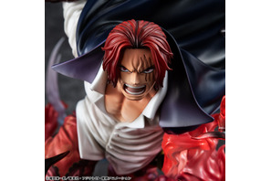 「ワンピース」赤髪のシャンクス、“神避”!!! 決定版フィギュアがプレバンで予約受付中！躍動感溢れる造形は必見 画像