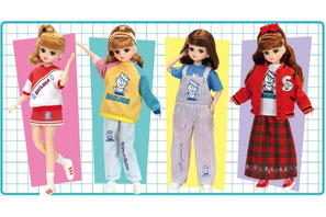 レトロかわいい爆発♪ 「リカちゃん」がセーラーズとコラボ！  セブン‐イレブン、イトーヨーカドーのくじに初登場 画像