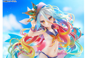 「ノゲノラ」セーラー風水着姿の白がフィギュア化！髪のグラデーションを色鮮やかに表現して元イラストの空気感を再現 画像