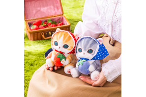 「mofusand」苺にまみれて、にゃんとも幸せ…♪ 旬の苺をテーマにしたにゃんこグッズがかわいすぎる！ 画像