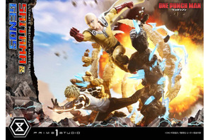 約30万円の躍動感…！「ワンパンマン」サイタマ＆ジェノス、胸熱な師弟共闘シーンがフィギュアで登場 画像