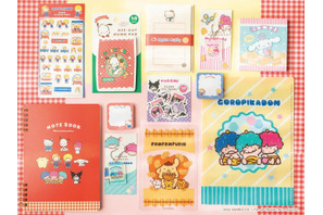 レトロ可愛い♪キティ、シナモロール、パティ＆ジミーらがお菓子モチーフの文具に！新登場 画像