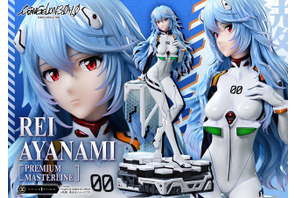 艶めくロングヘアが魅力的♪ 「シンエヴァ」綾波レイが1/4スケールで立体化！ 特典として微笑んだ表情のパーツも付属 画像