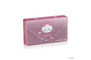 瞳の中にちいかわが…!? 「ちいかわ」デザインのカラコン第2弾発売決定！ ちいかわ、ハチワレ、うさぎ、モモンガの全4種 画像