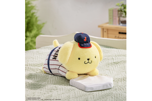 ポムポムプリンがヘッスラ!? 「サンリオ」×侍ジャパンのコラボくじが登場♪ キティやクロミ、シナモンたちと野球を楽しもう 画像