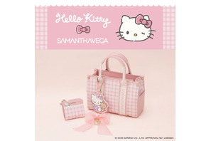 キティ推し必見！「ハローキティ」×「サマンサベガ」の可愛すぎるコラボコレクションが登場♪ 画像