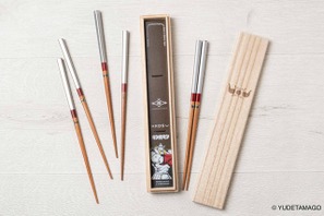 「キン肉マン」悪魔将軍をイメージした箸が登場！鋭い眼光を表現した色合い＆胸のマークをプリント 画像