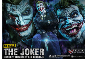 「ジョーカー」が1/4スケールで立体化！コンセプトデザインをリー・ベルメホ氏が手掛けたスタチューをコンパクト化し、販売数量450体で予約受付中！ 画像