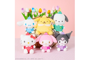 ポムポムプリン、キティがチューリップの妖精に♪「サンリオ」マスコットがナムコ限定景品として登場 画像