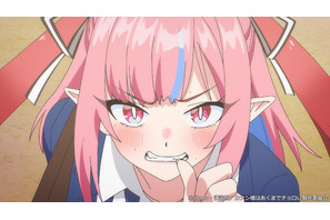 春アニメ「カナン様はあくまでチョロい」美食の悪魔・カナン（CV古賀葵）が男子高校生の供犠クン（CV山下誠一郎）と恋人に!? 第1話先行カット 画像