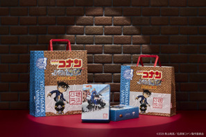 「名探偵コナン ハイウェイの堕天使」江戸川コナン＆萩原千速をデザイン♪ 横浜バニラとのコラボ商品が登場 画像