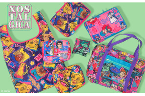 春のレジャーに大活躍♪「ライオン・キング」「リトル・マーメイド」「ピーター・パン」のレトロでカラフルなバッグ＆ポーチが登場！ 画像