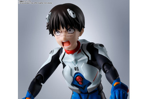 「エヴァ」碇シンジ“笑えばいいと思うよ”ほか劇中シーンを再現！ 豊富な表情パーツ付属でS.H.Figuarts化 画像
