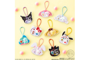 サンリオキャラのパケチャームが激可愛い♪コンプしたくなる☆キーリングチャームが5月に発売 画像