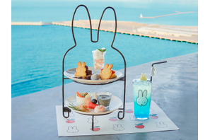 ミッフィーが青森県からチラっと♪ お顔ティラミスも見逃せない☆ 限定グッズ＆コラボメニュー登場【AOMORI×Dick Bruna TABLE】 画像