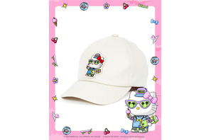 「サンリオ」キティがスケートボーダーでウェイ♪ DJポチャッコはスクラッチだYO♪ 独特タッチがおしゃれすぎる全7種キャップが登場 画像