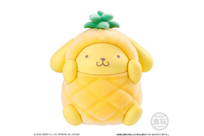 ポムポムプリン×パイナップル、シナモン×レモン…サンリオキャラクターがカラフルなフルーツに!? キュートなふわもこフィギュアが新登場 画像